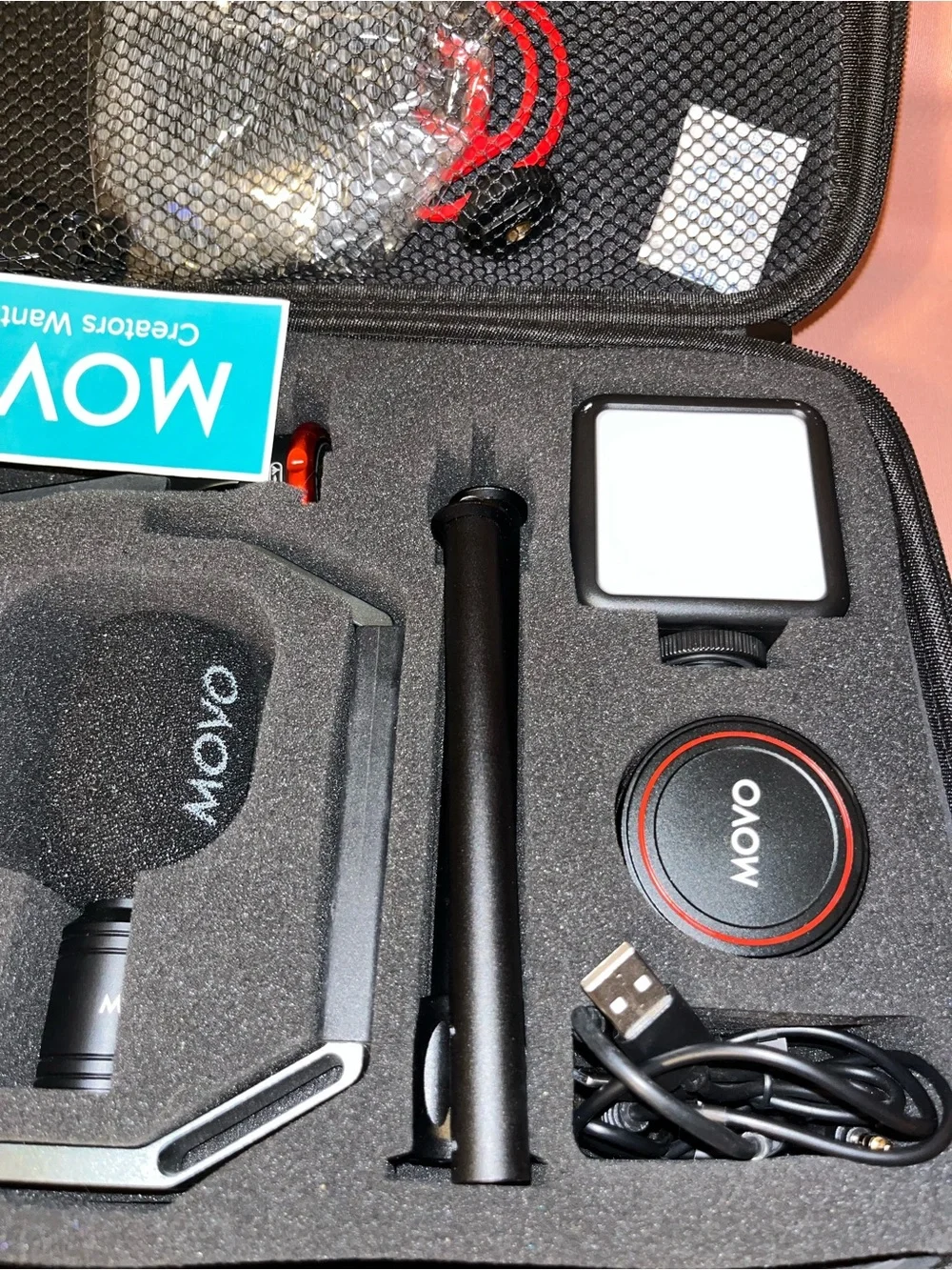 Black Portable Video Accessory Kit